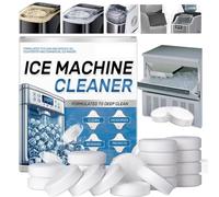 Ice Machine Cleaner Maker Descaler,12/24/36PCS Ice Machine Cleaner,Remove odor and extend service life, Efficient Descaling Cleaning & High-efficiency Ice Machine Cleaning Tablets,Easy to Use (1pcs)