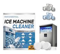 Ice Machine Cleaner Maker Descaler,Descaling Tablets,Ice Machine Cleaner,Oust Descaler,12 Clean Tablets for Ice Makers,Machine Cleaner Deep Clean