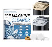 Ice Machine Cleaner Maker Descaler,Ice Maker Cleaner Tablets,Washing Tablets,Deodorizing Descaling Ice Machine Cleane/r Tabl/ets,Cl/ean Tabl/ets for Ice Ma/kers,Descaling Table/ts