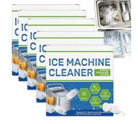 Ice Machine Cleaner Odor Descaler Tablets, Deep Cleaning Effervescent Removes Limescale Tablets, Individually Wrapped Ice Machine Cleaner Maker Descaler, Ice Maker Descaling Solution Tablets (5pcs)