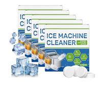 Ice Machine Cleaner Tablets, Citric Acid Descaling Descaler, Limescale Remover & Deodorizer for Ice Makers,Descaling DeodorizingSolution Tablets, Remove Hard Water and Mineral Buildup (60p)