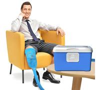 Ice Machine for Knee After Surgery - Best Cold Therapy Machine for Knee Replacement & Recovery, Cryotherapy Pain Relief System with Programmable Timer