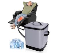 Ice Machine for Knee After Surgery, Cold Therapy Machine for Knee Replacement, Cold Therapy Machine with Programmable Timer Quiet Pump Compression Pad Apply to Arm, Ankle, Thigh