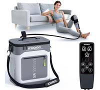 Ice Machine for Knee After Surgery, Programmable Cold Therapy Machine w/Temp Disp, 12H Knee Ice Machine Pain Relief, 12QT/Ultra-Quiet,Cryotherapy for Knee Replacement Shoulder Hip