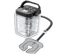 ice machine for knee after surgery, rechargeable cold therapy machine, universal home cryotherapy machine for post surgery, knee, ankle, shoulder (knee pad)