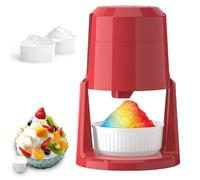 Ice Machine - Snow Cone Maker for Kids with Reusable Ice Mold for Homemade Shaved Ice, Slushies, Cocktails and More