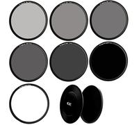 ICE Magco 77mm ND Stack Cap Set Slim 6 Filter ND4 ND8 ND16 ND32 ND64 ND1000 Magnetic MC Optical Glass Incl Adapter 77