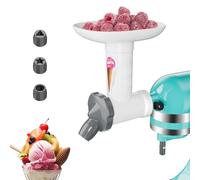 Ice Maker Attachment for Kitchenaid Stand Mixer, Fruit Ice Machine Attachment, BPA-Free, Food-Grade Soft Ice Cream Machine, Dairy Free Fruit Sorbet Machine