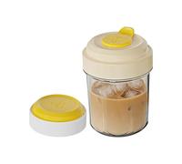 Ice Maker Bottle - 2 in 1 Freezing Portable Press Easy Release Mold | Chilled Sphere Kettle | Sports Picnic Office Juice Drinks Soda Home Cafe Restaurant Whiskey Cocktail