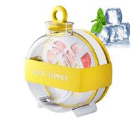 Ice Maker Bottle,Ice Crush Cup - Easy Release Reusable Mold for Milk Chilling Drinks Soda Coffee Whiskey Home Cocktail Restaurant Cafe