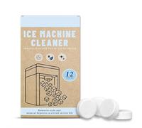 Ice Maker Cleaner Tablets - 12 Pcs Descaling Tablets for Commercial & Home Ice Machines, Food-Safe, No Disassembly Needed - Fast Scale & Mineral Removal