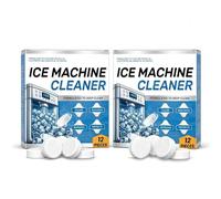 Ice Maker Cleaning Tablets For All Models Descaler Deodorizer | Ice Maker Cleaning Tablets Descaler Deodorizer For Countertop Commercial Portable Undercounter Units(3PCS)