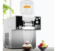 Ice Maker Commercial Continuous Air-Cooled Machine for Shaved Ice Compact Desktop Design