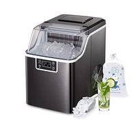 Ice Maker Countertop - 35Lbs Per Day Pellet Ice Maker For Home/Office/Bar/Party With Self-Cleaning Countertop Ice Maker Machine