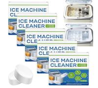 Ice Maker Descaling Cleaner Tablets, Ice Machine Cleaner And Descaler, Deep Cleaning Effervescent Ice Maker Descaler Tablets, Fast Effective Ice Machine Descaler, Ice Machine Limescale Remover (5pcs)