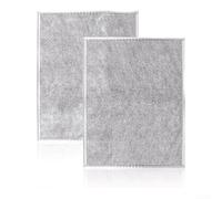 Ice Maker Filter, 2Pcs Aluminum Replacement For 3005939 30-0593-9, 6-13/16 X 12-13/16 X 3/32 Inches Silver For Manitowoc Ice Machines