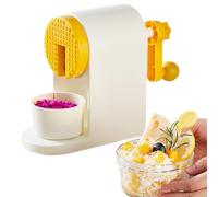 Ice Maker | Handle with Stainless Steel Cutter,Ice Crusher Machine with Labor-Saving,for, Restaurants, Outdoor, Camping, Picnic, RV, Vacation, Summer Parties, Kids Party
