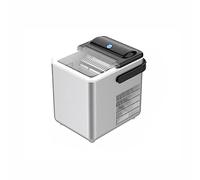 Ice Maker Ice Maker Machine Countertop, 33Lbs/24H Auto Self-Cleaning, 9 pcs Ice Cube in 6-8 Mins, Portable Compact Ice Cube Maker, Perfect for Home/Kitchen/Office/Bar Ice Machine