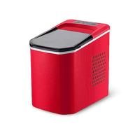 Ice Maker Ice Makers Countertop, Protable Ice Maker Machine, 22-26Lbs/24H, 9 Ice Cubes Ready in 8 Mins, with ice Scoop and Basket, for Home/Office/Kitchen Ice Machine(Red)