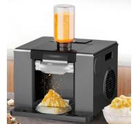 Ice Maker Machine, Automatic Snowflake Shaver, 280W Fast Cooling, Produces 60Kg/24H Perfect for Cold Drinks and Commercial Use