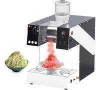 Ice Maker Machine - Commercial Bingsu Shaver for Snowflake Ice, 160kg/24H Capacity, Continuous Operation, Mechanical Design