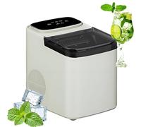 Ice Maker Machine Counter Top, Small Pellet Ice Machine With Anti-Slip Base And Self-Cleaning, Small Household Ice Nugget Maker Machine, Bullet Ice Cube Makers For Diy More Drinks, Kitchen(Green)