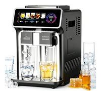 Ice Maker Machine Countertop, Smart Touch, 15KG Daily Ice Production, 30-Second Slush & 3-Second Cold Water Ideal for Parties, Kitchens, Bars, Offices