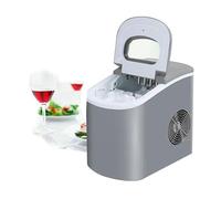 Ice Maker Machine - Portable Self-Cleaning, Makes 9 Ice Cubes in 6 Minutes, 2.2L Tank, Low Noise for Home Kitchen Office Bar Party