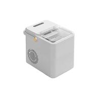 Ice Maker Portable Countertop Electric Ice Maker Machine, 33 lbs in 24 Hours, 9 Bullet Shaped Cubes Ready in 6 Minutes, Perfect for Parties & Home Bar Ice Machine(White)