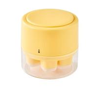 Ice Maker Tray, Press Release Ice Mold, Easy Pop Cube Tray with Lid, Food Grade Silicone Freezer Build, Compact Making Container, Coffee Tea Whiskey Cocktail Beverage 2.99x2.87 inches