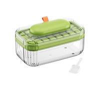 Ice Maker Tray,Press-Type Lid Making Mould - with Shovel Ice Mold Container - for Whiskey Cocktail Coffee Wine Chilling Fridge Bar Kitchen