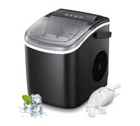 Ice Maker w/ Ice Scoop Basket 12Kg in 24 Hrs 9 Cubes Ready in 6-12Mins