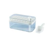 Ice Making Mold with Lid, Quick-Press Large Capacity Cube Tray, Convenient Tool for Easy Ice Production