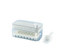 Ice Making Mold with Lid, Quick-Press Large Capacity Cube Tray, Convenient Tool for Easy Ice Production