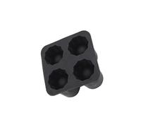 Ice Making Mould Low Temperature Resistance Spherical Ice Model Four Hole Design Non Stick Shell Good Elasticity Square Tray No.4