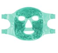 Ice Mask Face Cold Face Ice Pack Cooling Mask,Ice Pack Cold Faces Eye Masks Reduce Faces Puff, Dark Circles, Ice Packs Reusable Gel Beads Mask for Puffy Migraine Relief (Green)