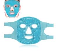 Ice Mask Face Cold Face Ice Pack Cooling Mask,Ice Pack Cold Faces Eye Masks Reduce Faces Puff, Dark Circles, Reusable Gel Beads Facess Eye Masks for Puffy Facess Eyes Migraine Relief (Blue)