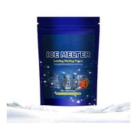 Ice Melt (100g) - Fast-Acting Low-Temperature Deicer for Snow & Ice | Pet-Friendly Melting Agent for Driveways & Concrete | Safe Sidewalkor Driveway Garage Sidewalk Concrete Road