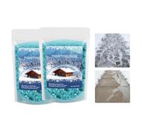 Ice Melter | 2-Piece Long-Lasting Winter Deicer,Driveway Deicer Ice Melt for Car,for Walkway Concrete Wood Deck Road Street Step Ground Patio Car
