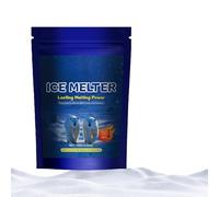 Ice Melting Agent, 100 g Snow Removal, Ice Remover for Garden and Walkways, for Driveways, Garages, Concrete Roads, Gardens, Roofs, in Winter, Common Areas, Patios, Stairs