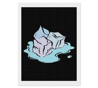 Ice Melting Diamond Painting Kits for Adults Full Square Drill Diamond Art 12"x16"