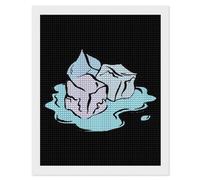 Ice Melting Diamond Painting Kits for Adults Full Square Drill Diamond Art 16"x20"