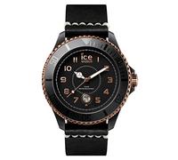 ICE-WATCH Unisex Analogue Quartz Watch with Leather Strap HE.BK.BZ.B.L.14