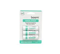 (Ice mint) 3PCS BoomBoom Essential Oil & Menthol Inhaler Aromatherapy Inhaler Nasal Stick