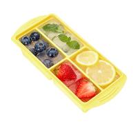 Ice Mold - 2*PCs Ice Tray Mold, Large Food Container with Lid, Silicone Food Freezer Leakproof Molds | Reusable Molds for Freezing Baking Sauce Broth Leftovers Lasagna Home Kitchen Office Restaurant