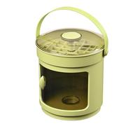 Ice Mold - 6.3in 36-Grids Ice Molds Trays for Press-Type Rotating Storage Bucket Box, Coffee Chilling Drinks with Cocktail Puddings Homemade Pucks, Easy Release Maker for Kitchen Bar Home Use