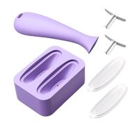 Ice Mold for Face - Face Roller Ice Mold - Silicone Massager Cold Care Tool for Women Men Routine Bath Spa Home Facials Contour Shaping