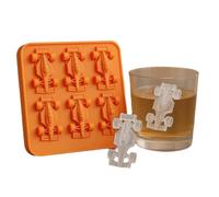 Ice Mold,Formula Racing Car Ice Mold,6-Cavity 3D Race Car Shape Themed Tumbler Ice Cube Tray,Silicone Racing Car Jello Molds,Easy Release,DIY Tool for Summer ICES Drinks