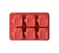 Ice Mold, TV-Shaped Silicone Ice Maker with Lid, Reusable Baking Beverage Mould for Cocktails, Whiskey, Wine, Juice, Home, RV, Restaurant or Kitchen Use, 6.3x4.33x0.79 inches