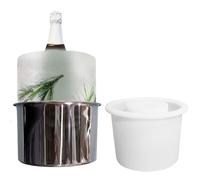 Ice Mold Wine Bottle Chiller DIY Ice Bucket for Champagne Wine Whisky Cocktail Beer Drink Party Wedding Festival Halloween Holiday Bar